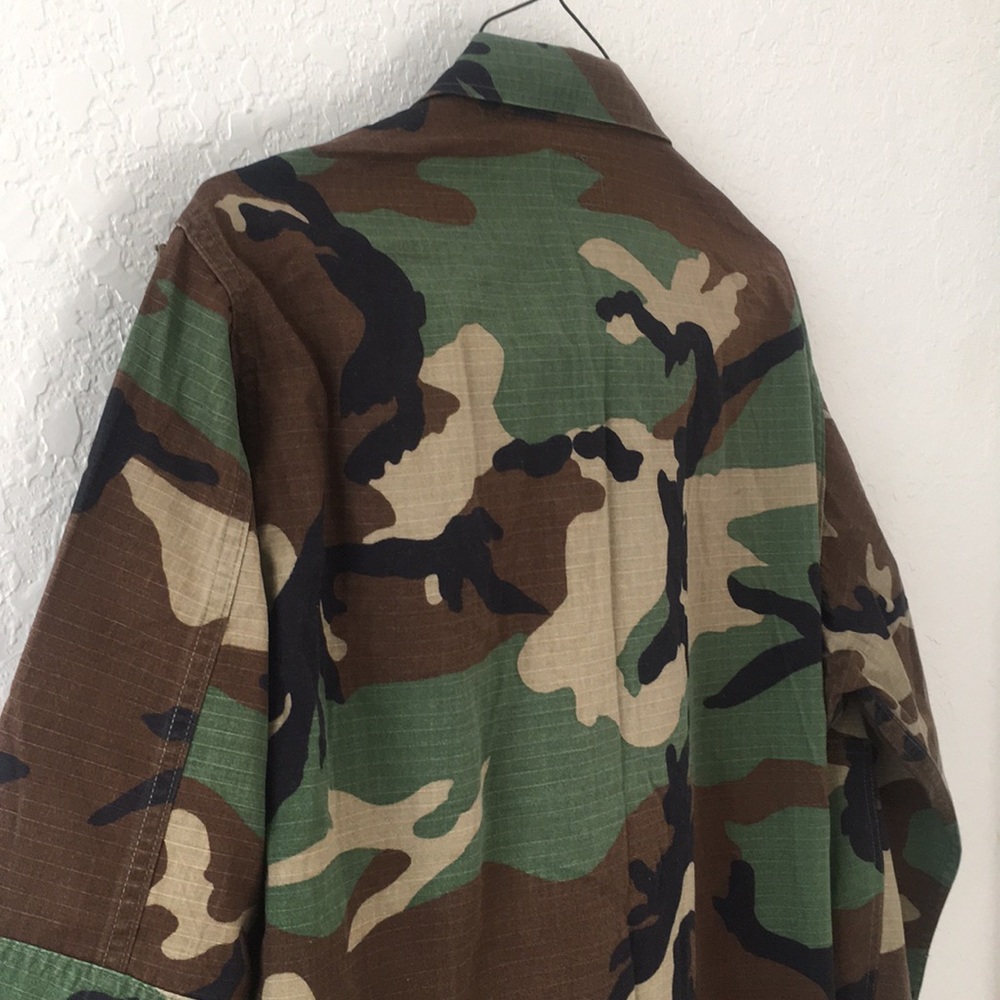 Men U.S. ARMY JACKET SIZE MEDIUM LONG - Picture 6 of 8